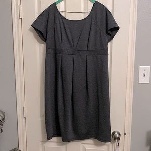 Grey maternity dress